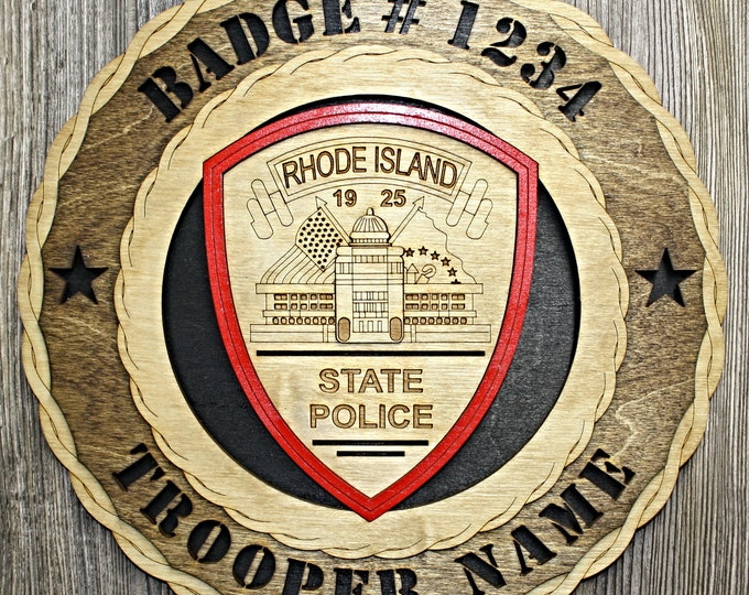 Rhode Island State Police Wall Tribute