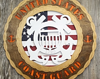 Coast Guard Wall Tribute