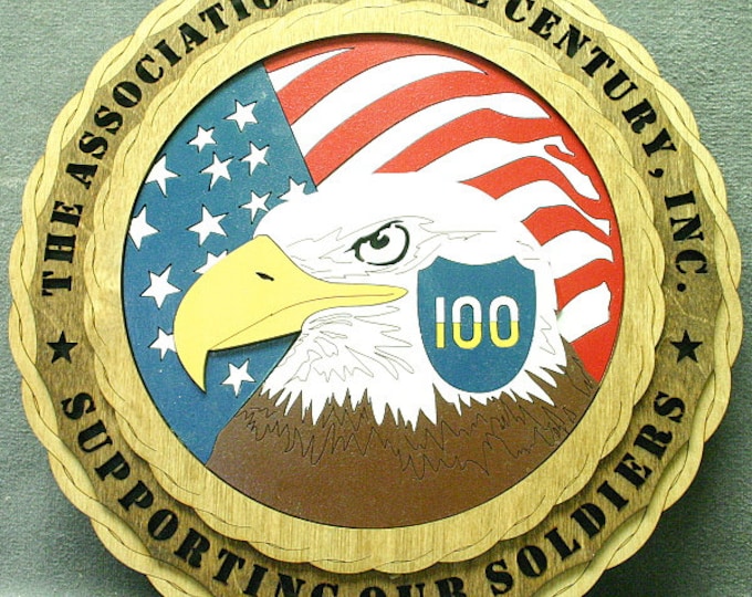 100th Division Association of the Century Wall Tribute - FREE Shipping