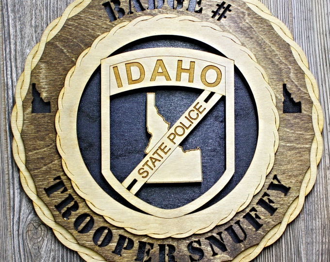 Idaho State Police Wall Tribute