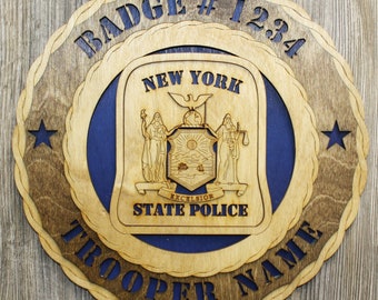 New York State Police Wall Tribute