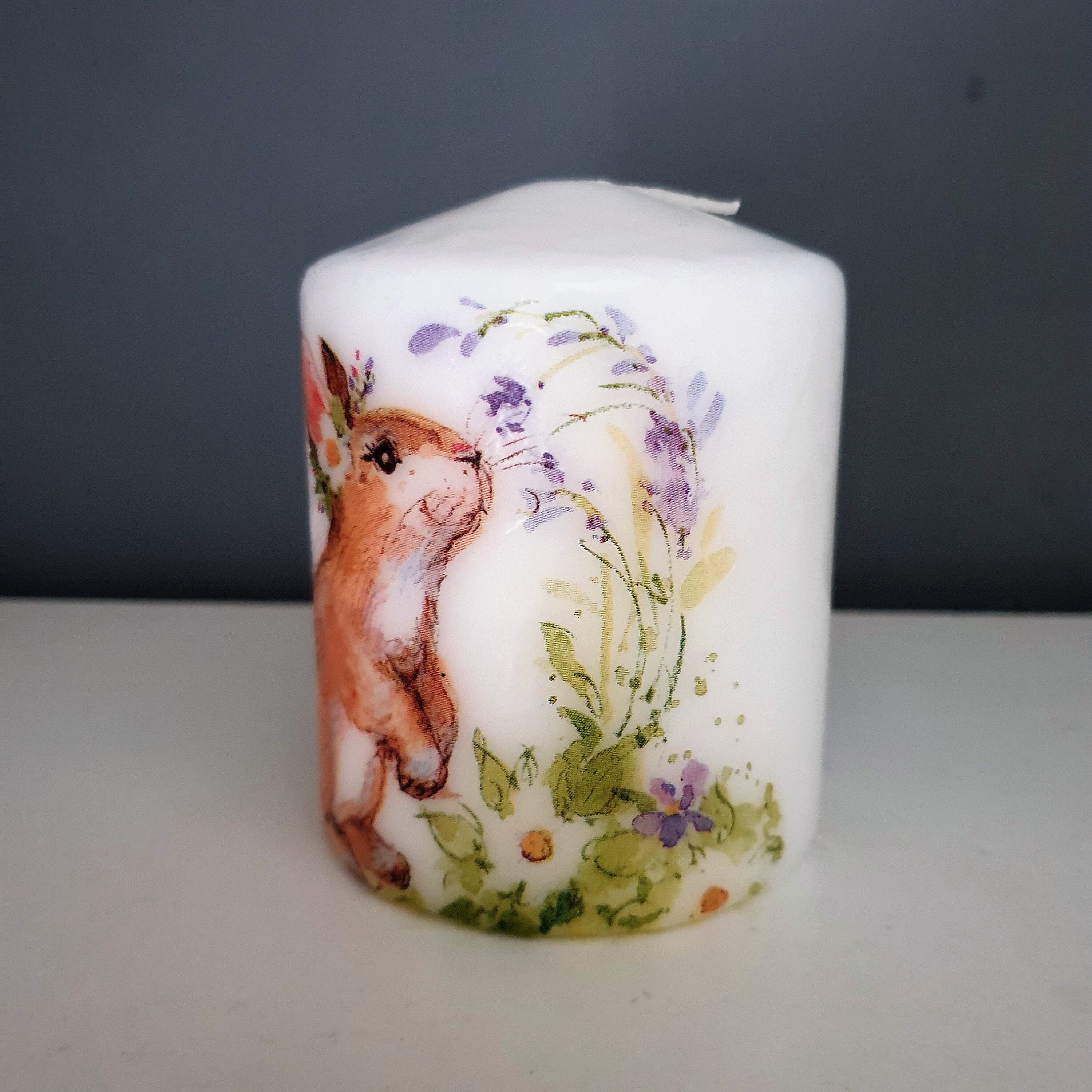 Decorative bunny candles bunnies gifts Etsy