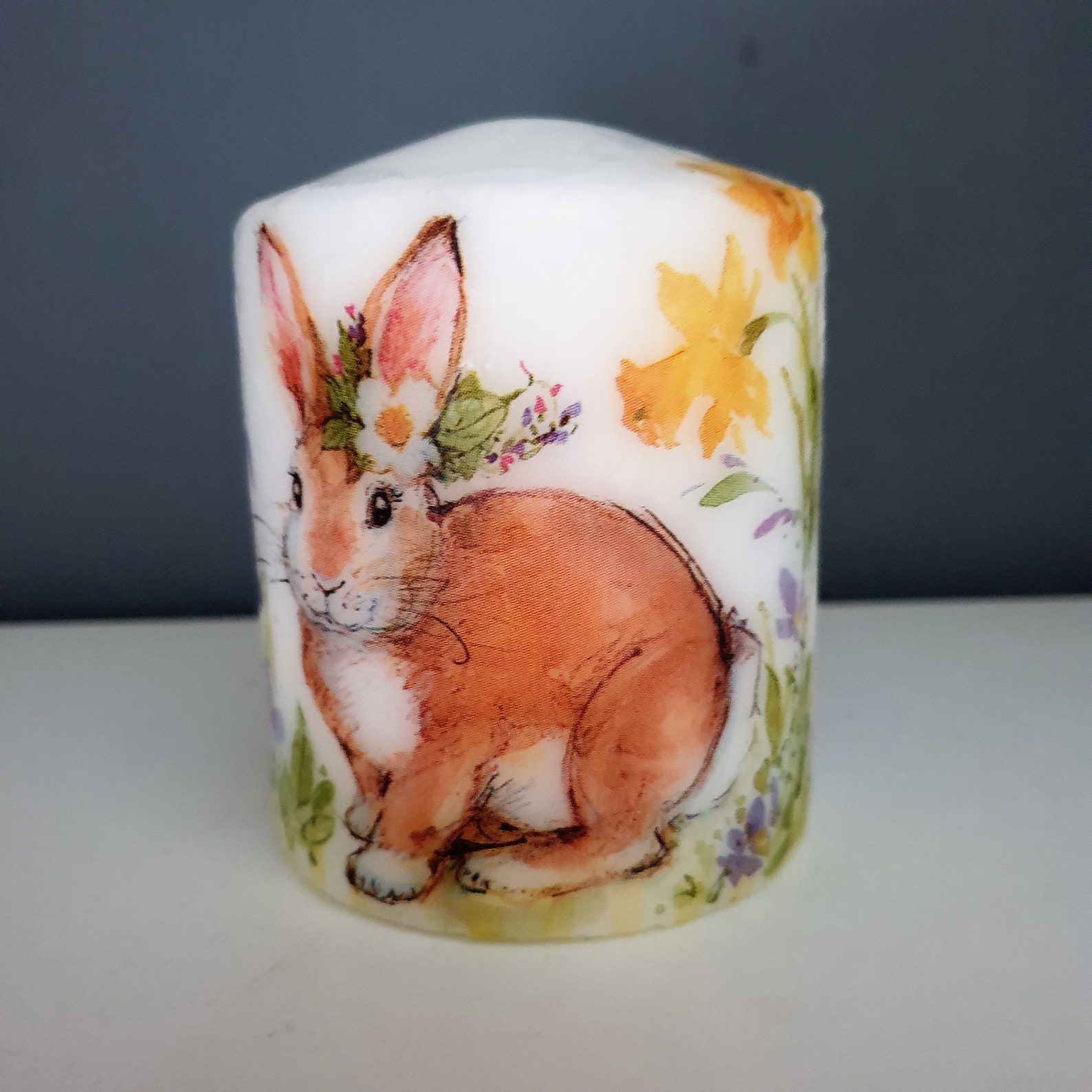 Decorative Small Bunny Candles Bunnies Lover Gifts Etsy