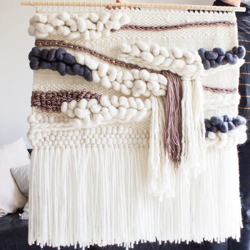 Extra Large Woven Wall Hanging Woven Wall Art Tapestry Etsy