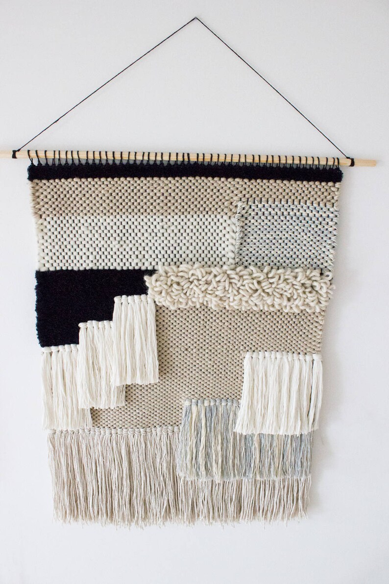 Large woven wall hanging Woven wall art tapestry Wall Etsy