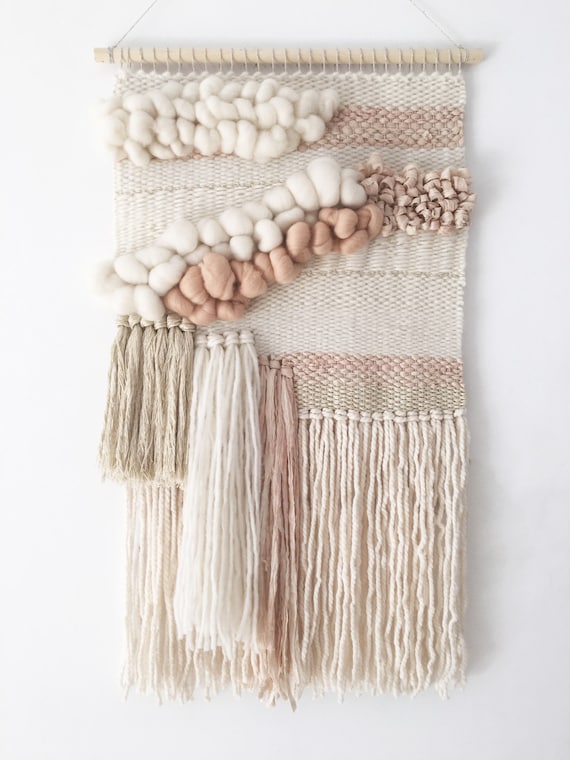 Woven wall hanging Woven wall art Woven tapestry wall Etsy