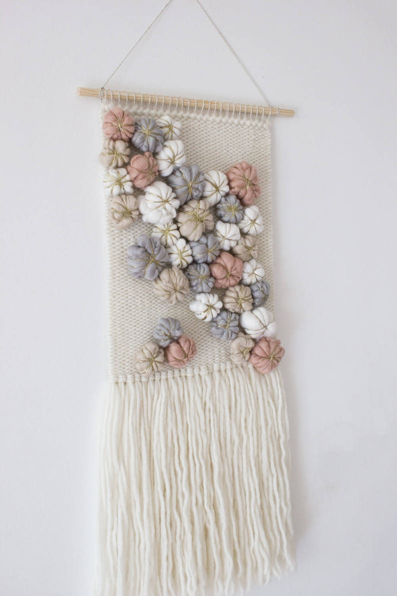 Woven tapestry wall hanging Wall hanging weaving Nursery Etsy