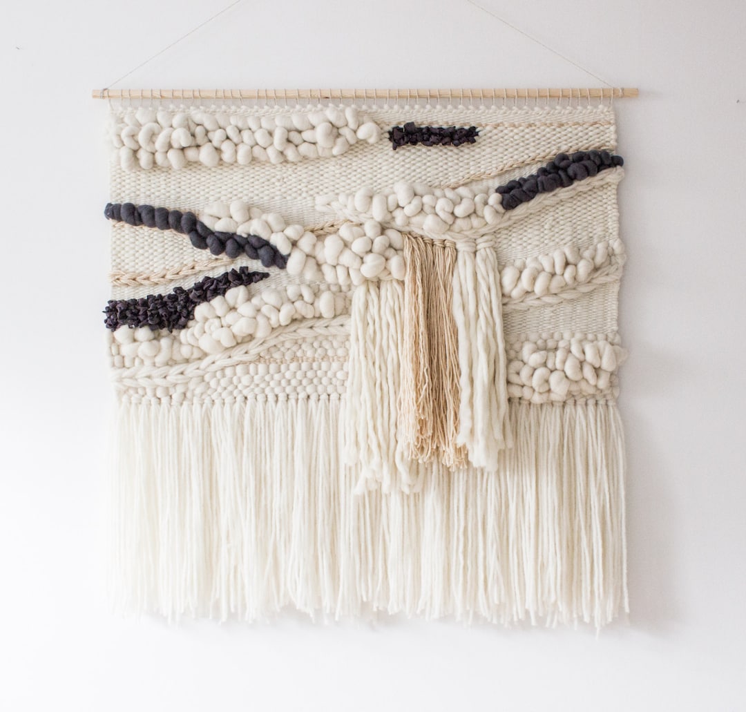 Curated visual reference: Exclusive Plain Wall Tapestry With Woven Texture Reference: Extra Large Woven Wall Hanging Woven Wall Art Tapestry