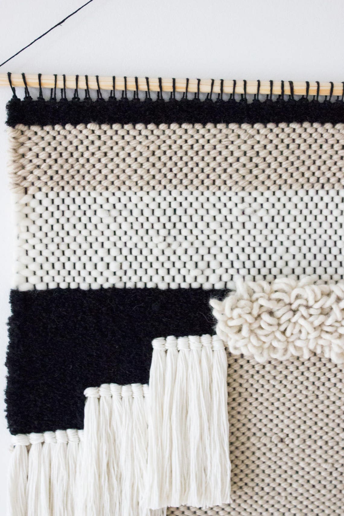Large woven wall hanging Woven wall art tapestry Wall Etsy