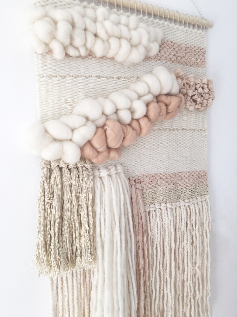 Woven wall hanging Woven wall art Woven tapestry wall Etsy