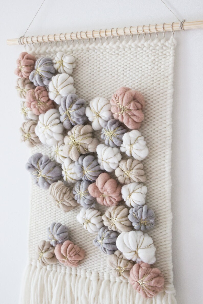 Woven tapestry wall hanging Wall hanging weaving Nursery Etsy