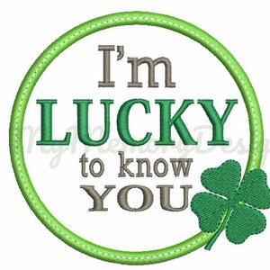 Frame embroidery design - St. Patricks embroidery - Clover embroidery - Shamrock applique - Machine embroidery - Instant download - 3 size