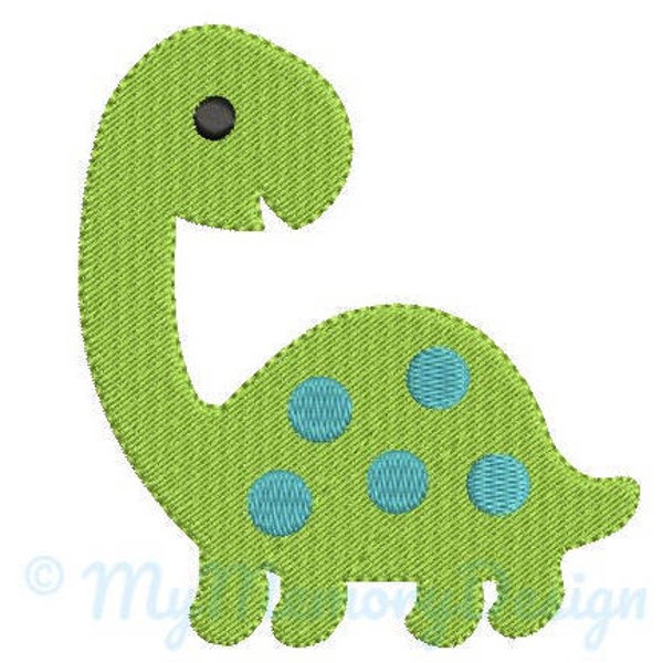 Dinosaur Embroidery Design- Baby embroidery design, Baby Animal Embroidery- Birthday Machine embroidery design- INSTANT DOWNLOAD, 5 SIZES