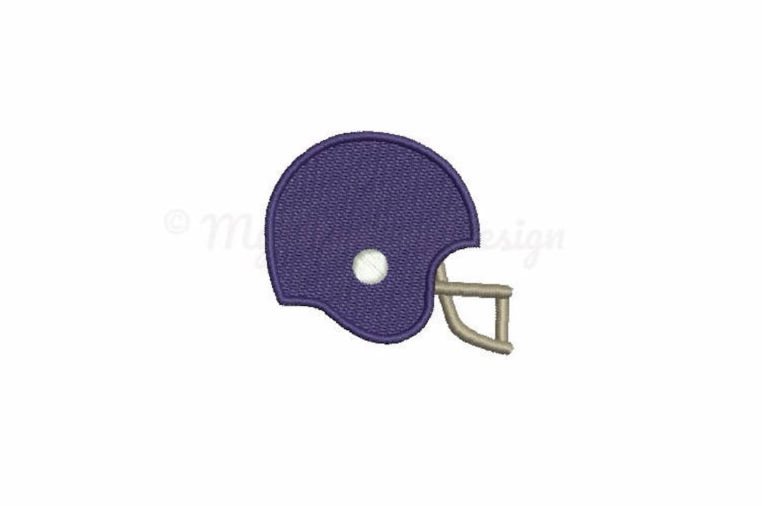 Football Helmet Embroidery Design Mini Embroidery Machine Embroidery