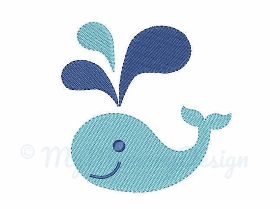 Machine Embroidery Design Embroidery Designs Whale Instant Download Embroidery Patterns Embroidery Files Machine Embroidery