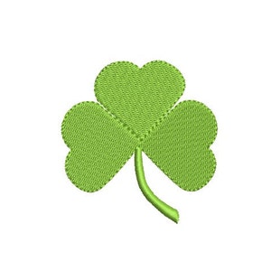 Clover embroidery design - Shamrock embroidery - St. Patricks embroidery - Machine embroidery digital file - 5 size - INSTANT DOWNLOAD