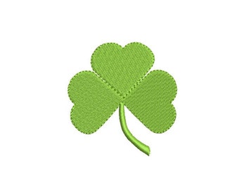 Clover embroidery design - Shamrock embroidery - St. Patricks embroidery - Machine embroidery digital file - 5 size - INSTANT DOWNLOAD