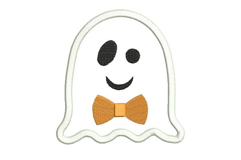 Ghost applique design halloween embroidery boy ghost  etsy Ghost applique design halloween embroidery boy ghost  etsy