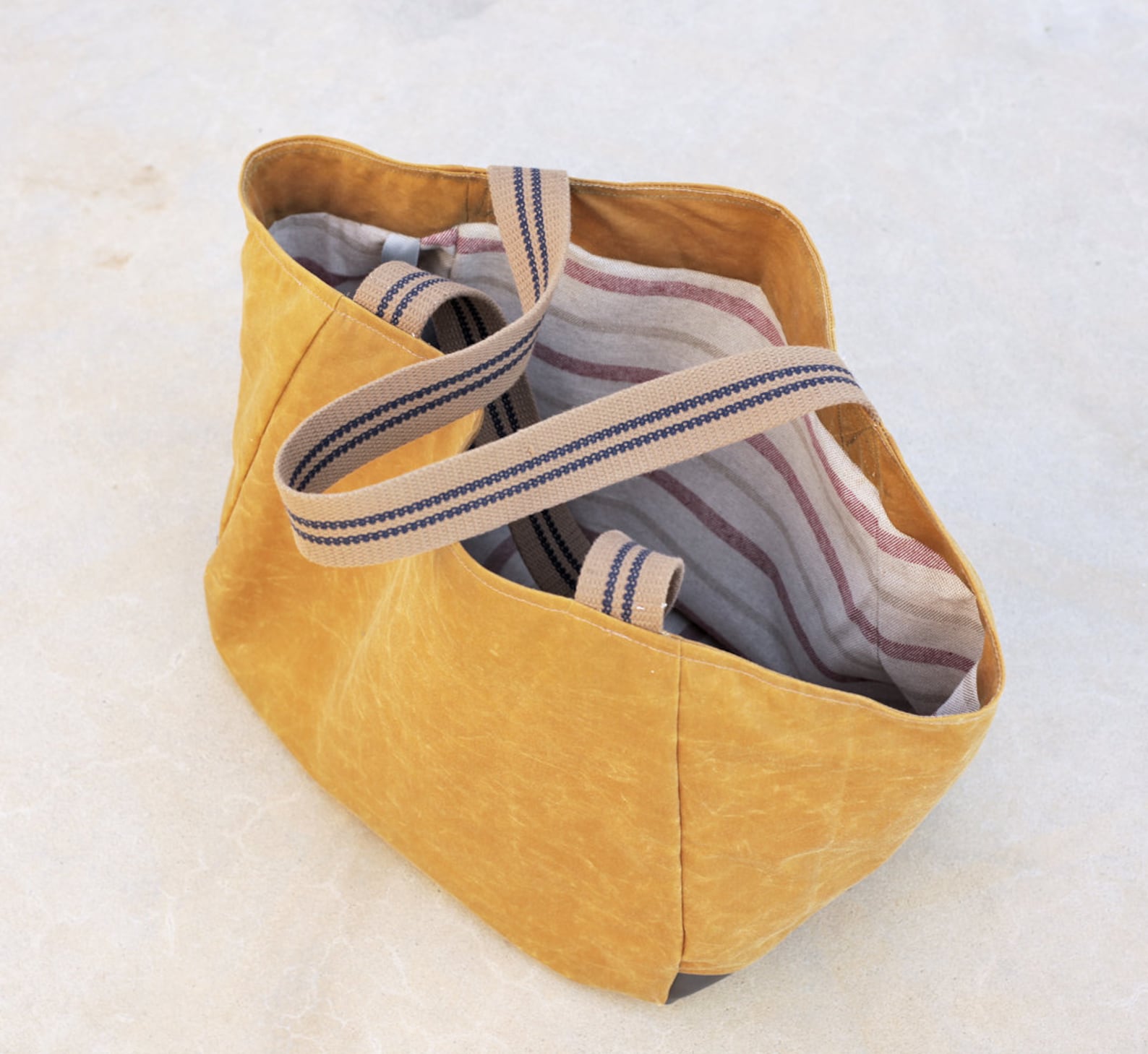 Market Bag PDF Sewing Pattern / Illustrated Sewing Tutorial / Shopping ...
