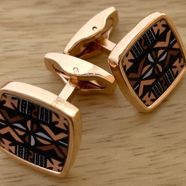 African Cufflinks Etsy UK