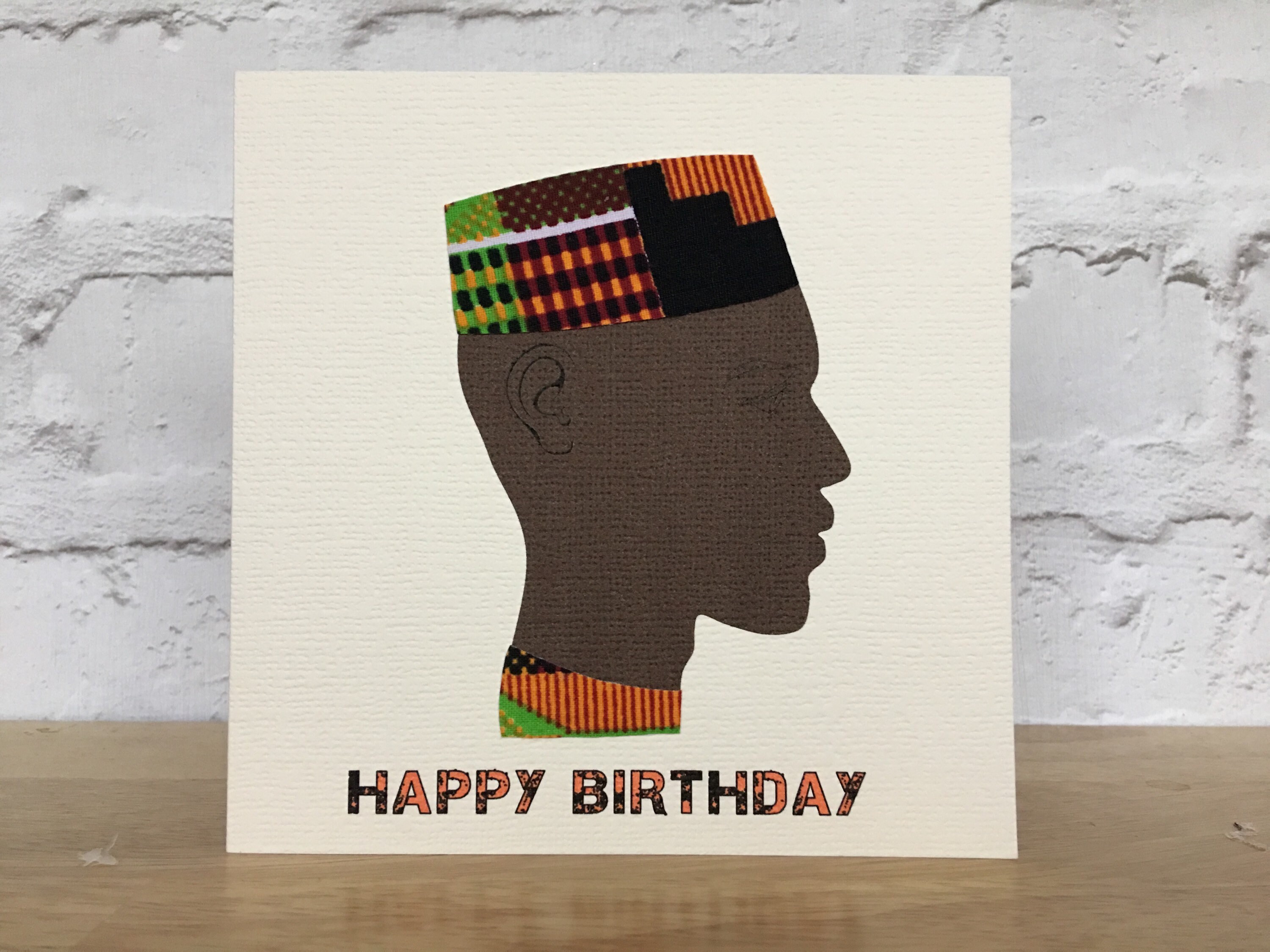 African birthday card for him African man card husband Etsy