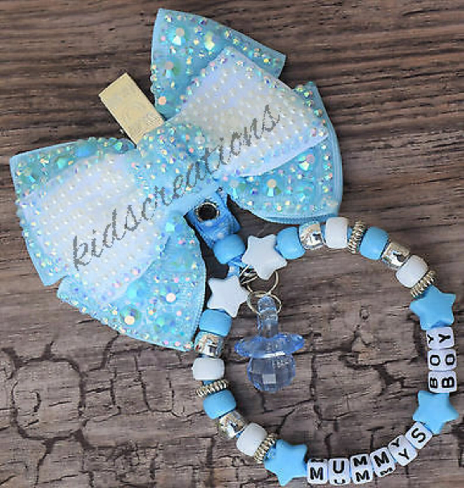 Personalised Stunning Pram Charm in Blue for Baby Boys Ideal Etsy