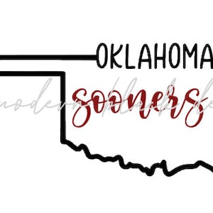 Oklahoma Sooners .svg Digital Download