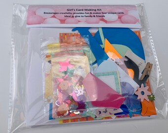 Kids Card Making Kit Etsy