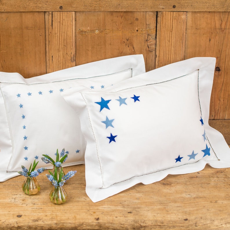 Star Border Baby Pillowcase