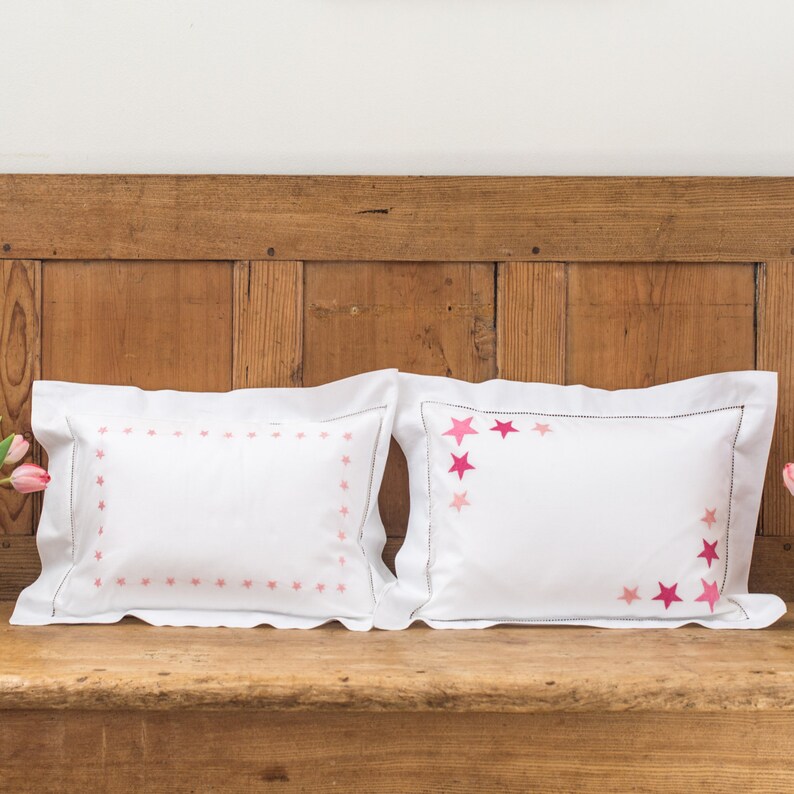 Star Border Baby Pillowcase