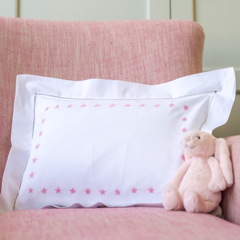 Star Border Baby Pillowcase