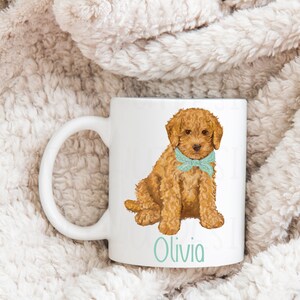 Watercolor Cockapoo Digital Clipart Design|sublimation Cockapoo ...