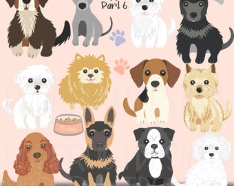 Puppy Dogs Part 6 Mixed Breeds Digital Download