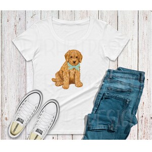 Watercolor Cockapoo Digital Clipart Design|sublimation Cockapoo ...