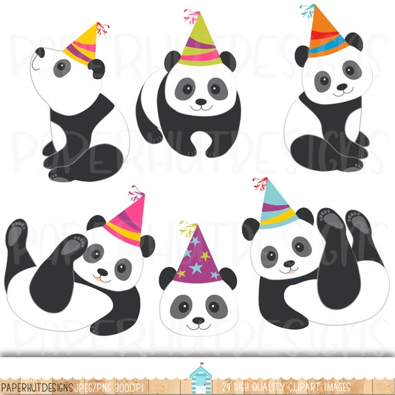 Party Panda Clipartparty Panda Clip Artpanda Clipartpanda Digital
