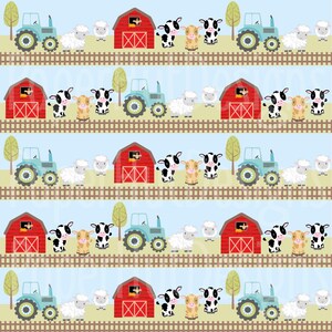 Farm Animals Clipart-Farm Animals Clip Art and Digital Paper | Etsy