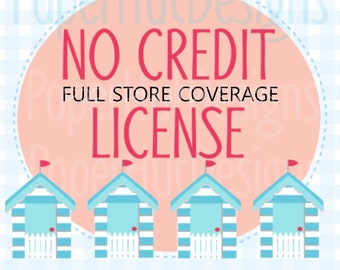 Commercial License: No Credit Required, All PaperHutDesigns Products