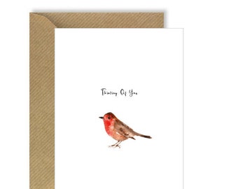 Thinking Of You Greeting Card | A6 With Envelope