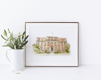 Chicheley Hall Wedding Venue - Personalised Wedding Gift