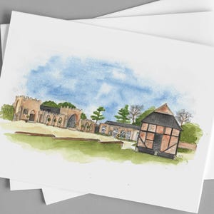 Wasing Park Wedding Venue Illustration - Personalised Artwork Available