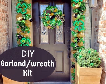 DIY St. Patrick's Day Garland/Wreath Kit