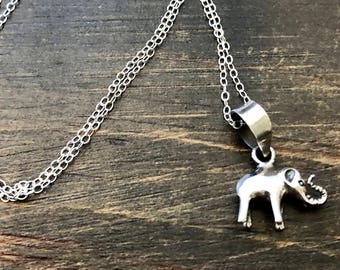 Collana Girocollo Con Elefante Boho Hippie - Italia