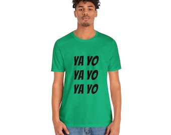 Ya Yo-shirt uit één stuk, uniseks jersey T-shirt met korte mouw, anime, 4Kids Media