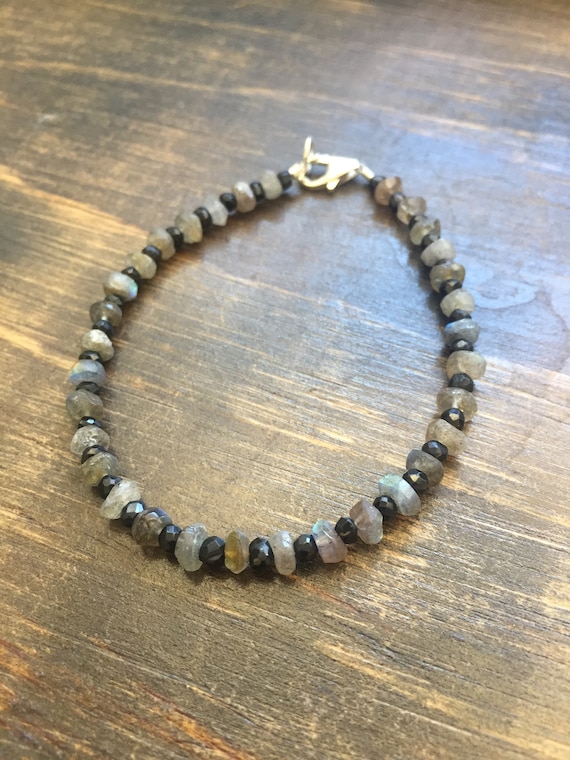 beaded necklace 17 Jasper Green Garnet and Sterling Silver beaded Necklace gifts for women mom sister best friend wife girlfriend