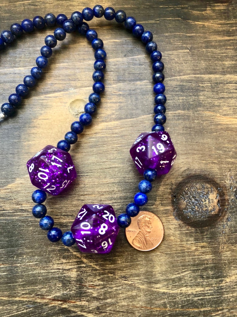Critical Role Necklace Jester 18.5 Dnd D20 MTG Etsy