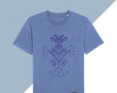 three panel projection (men)