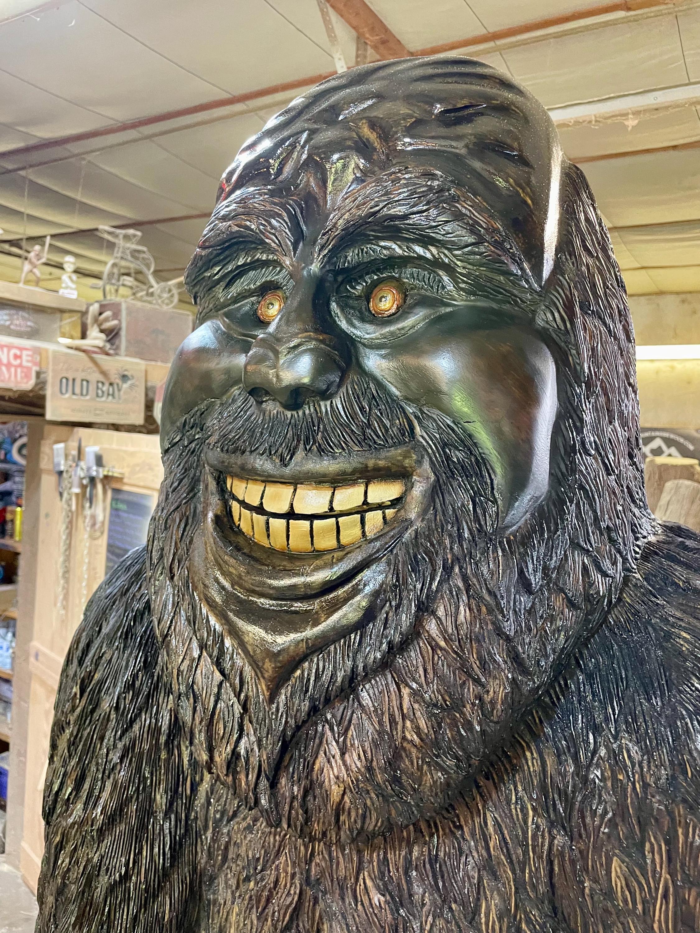 Big Foot/ Sasquatch: Themed Carving (all Carvings Are Custom) - Etsy
