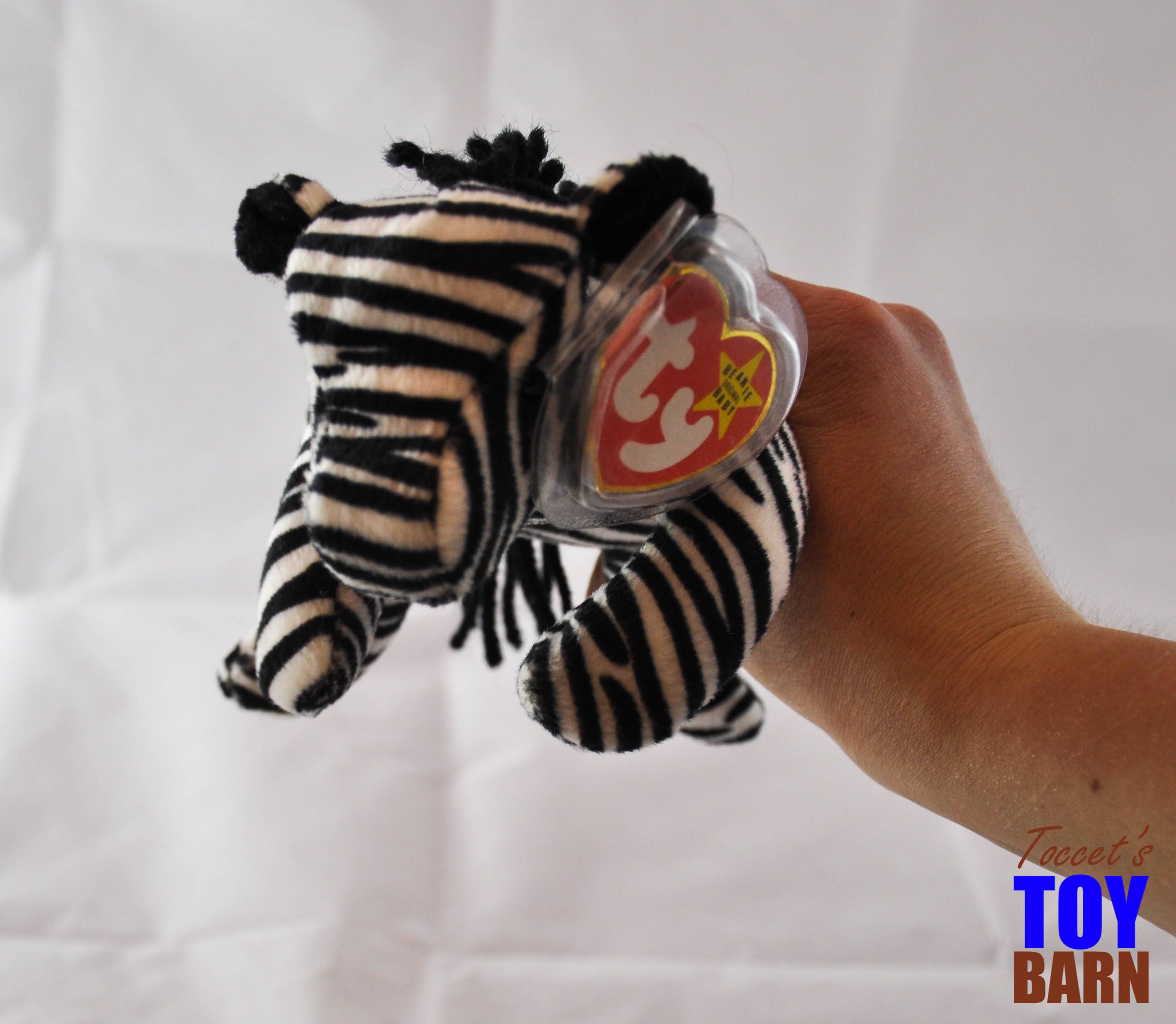 Ziggy the Zebra Vintage 1995 Ty Beanie Baby