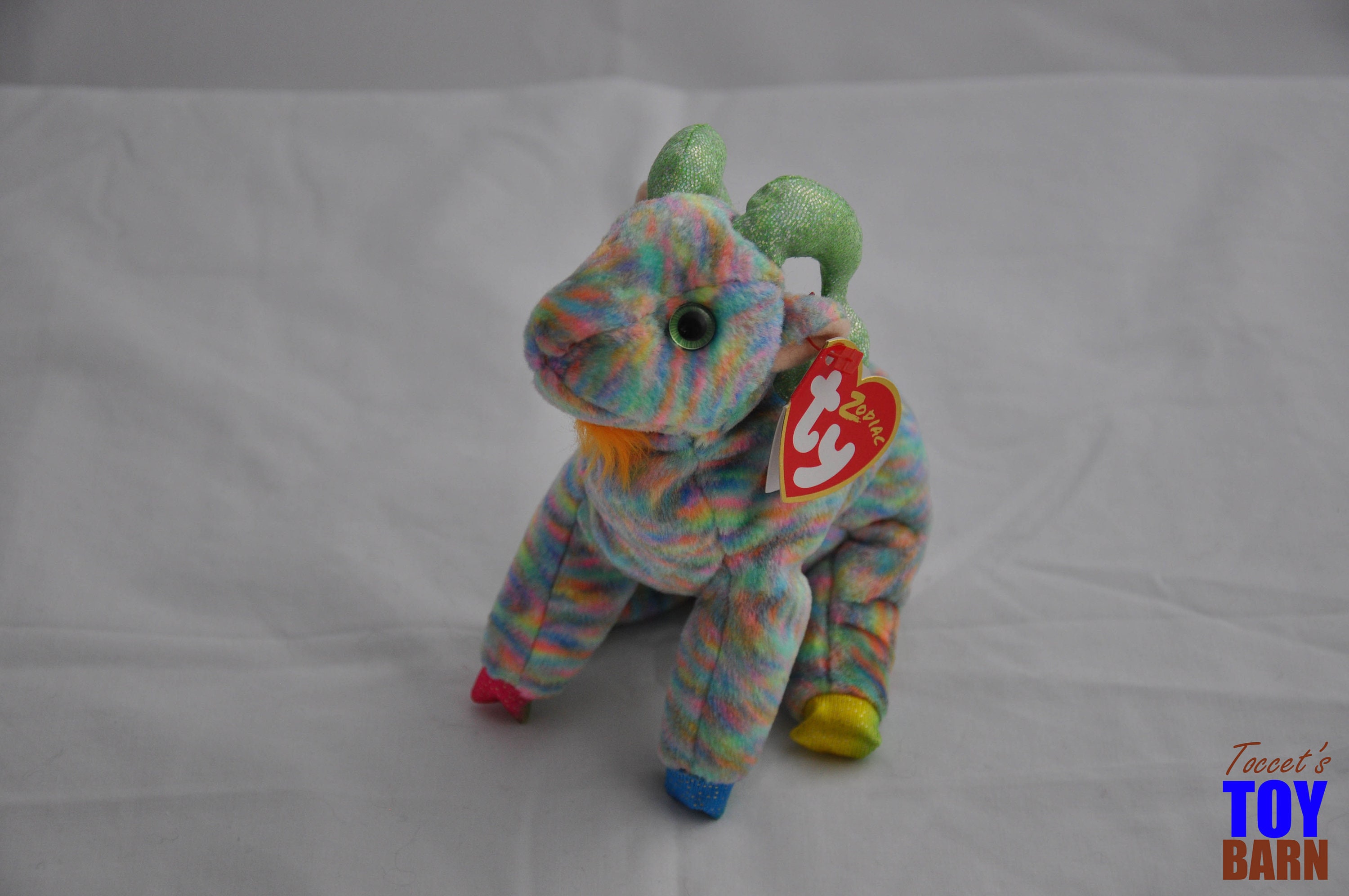 Vintage 2000 Ty Zodiac Beanie Baby Goat
