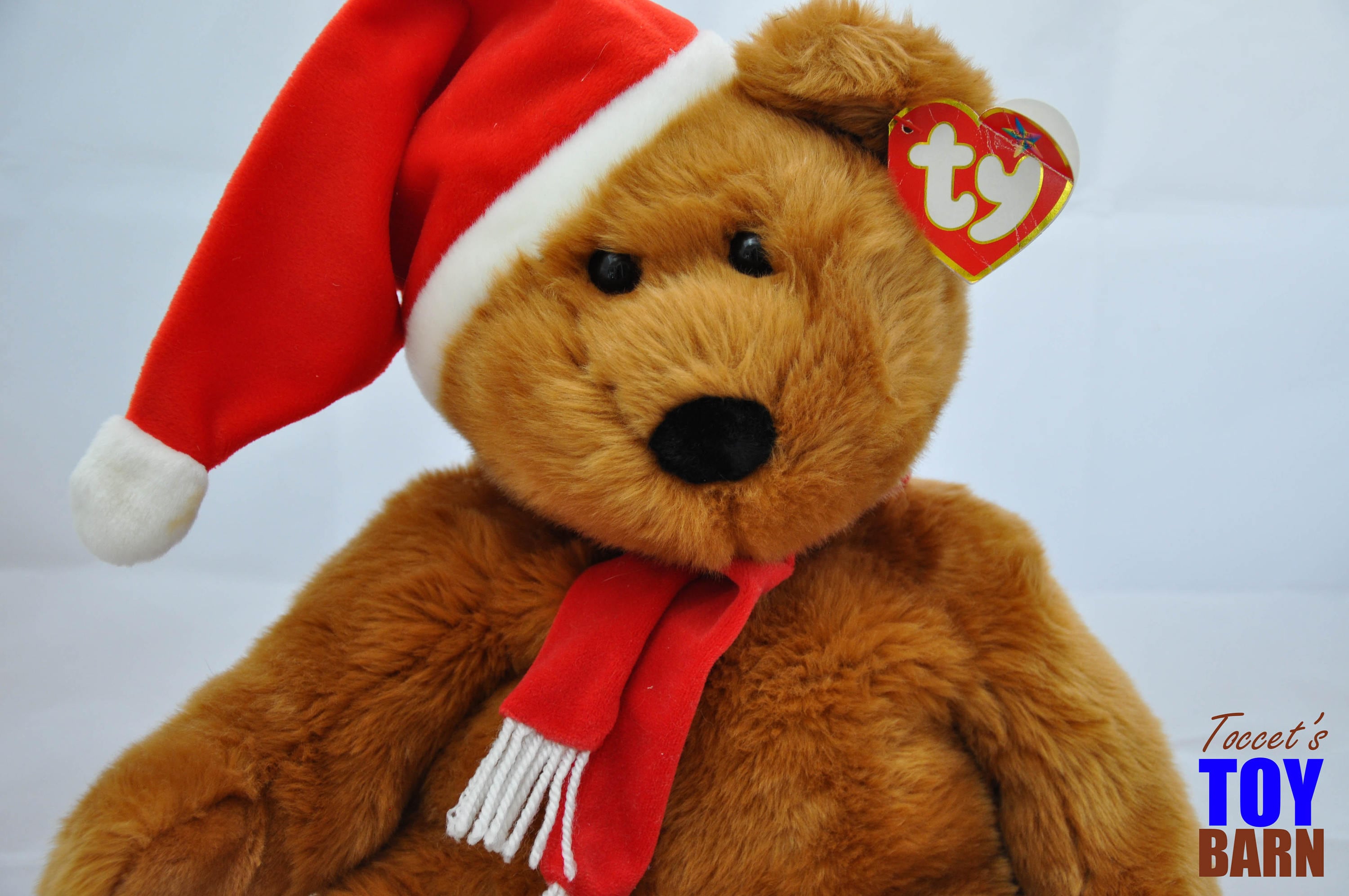 TY Christmas teddy bear